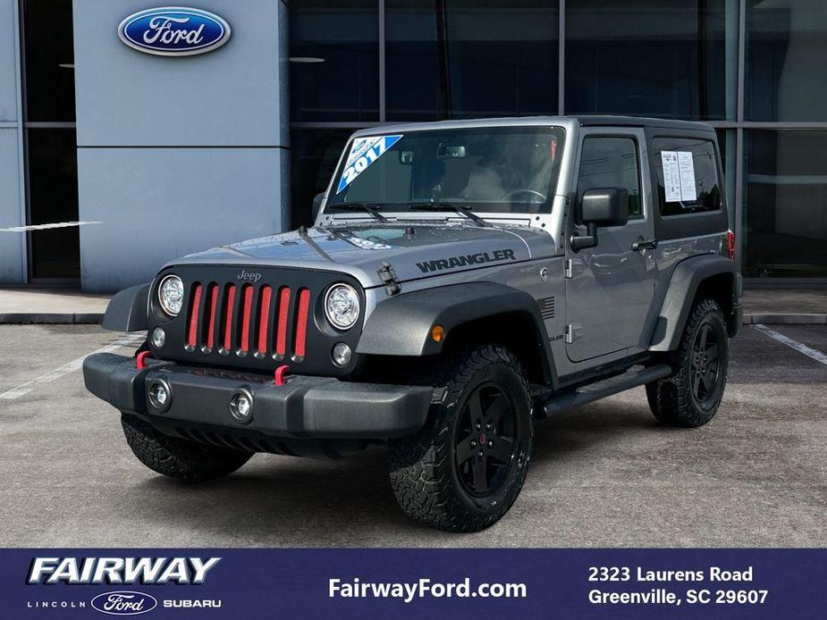 used 2017 Jeep Wrangler car, priced at $26,997