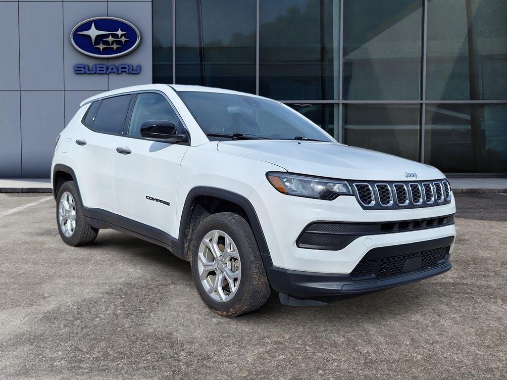 used 2024 Jeep Compass car, priced at $20,998