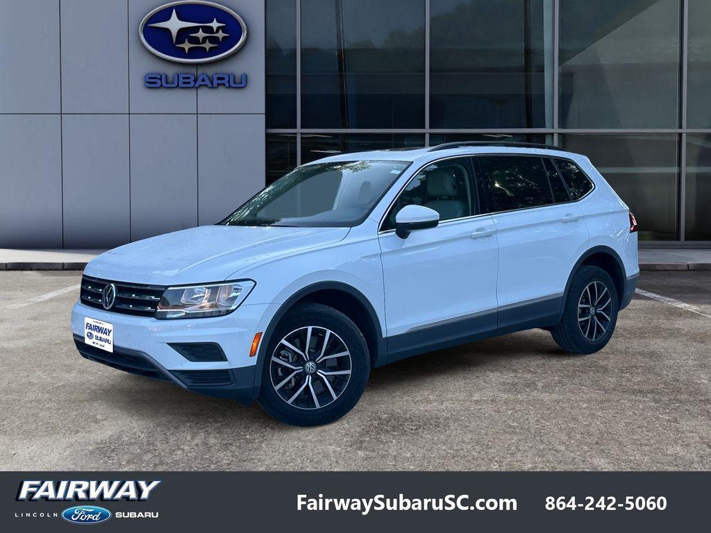 used 2021 Volkswagen Tiguan car, priced at $19,796