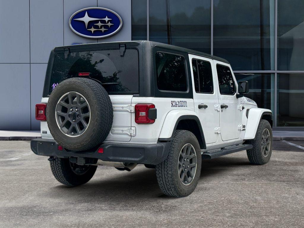used 2021 Jeep Wrangler Unlimited car, priced at $30,296