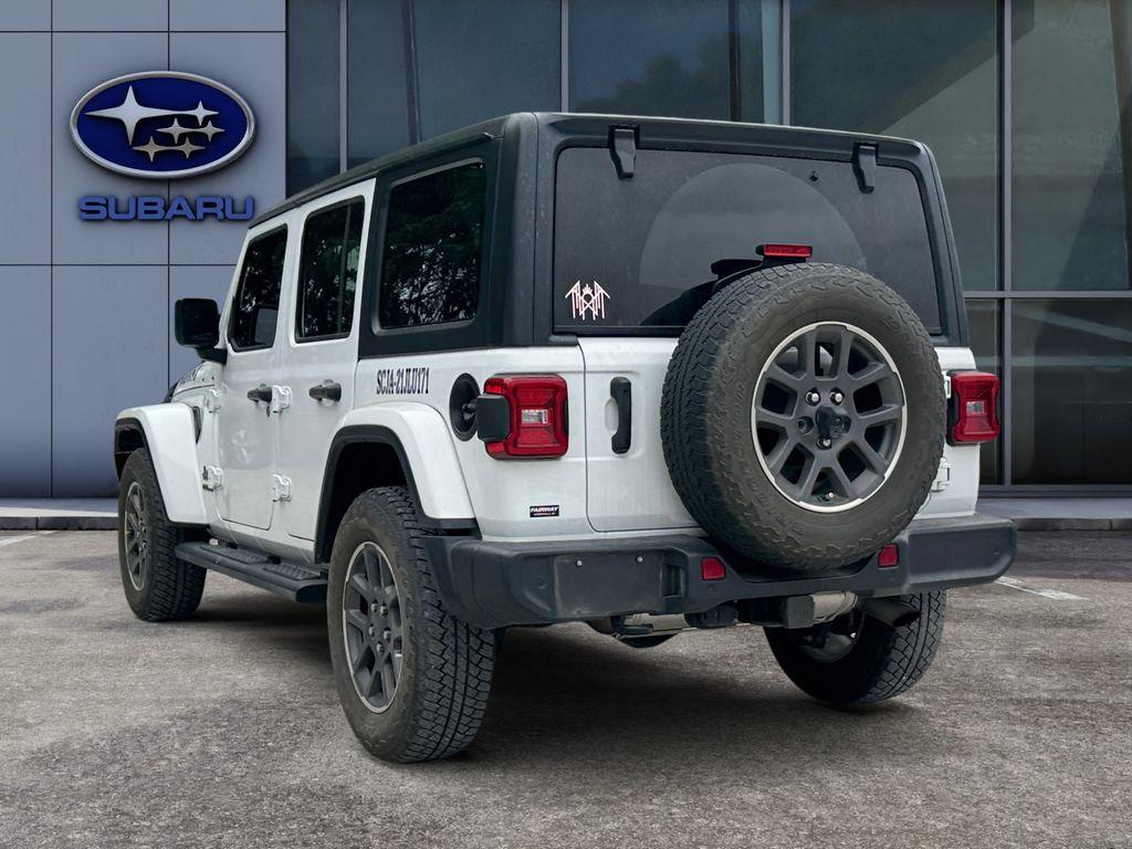 used 2021 Jeep Wrangler Unlimited car, priced at $30,296