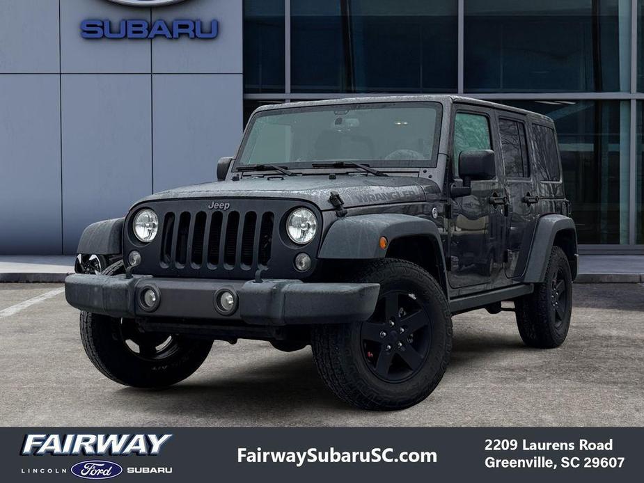 used 2017 Jeep Wrangler Unlimited car, priced at $16,896