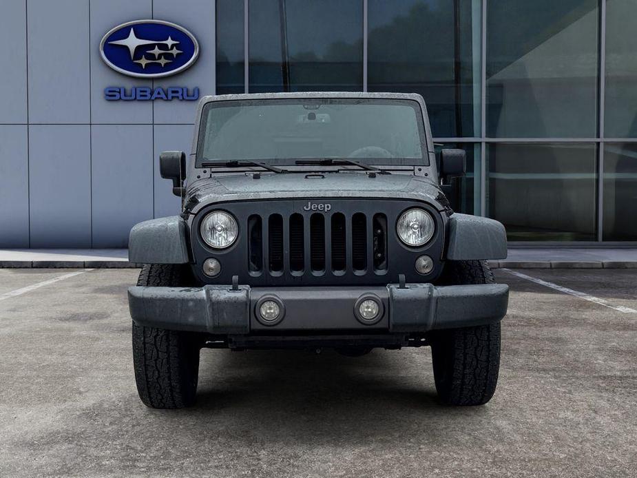 used 2017 Jeep Wrangler Unlimited car, priced at $16,896