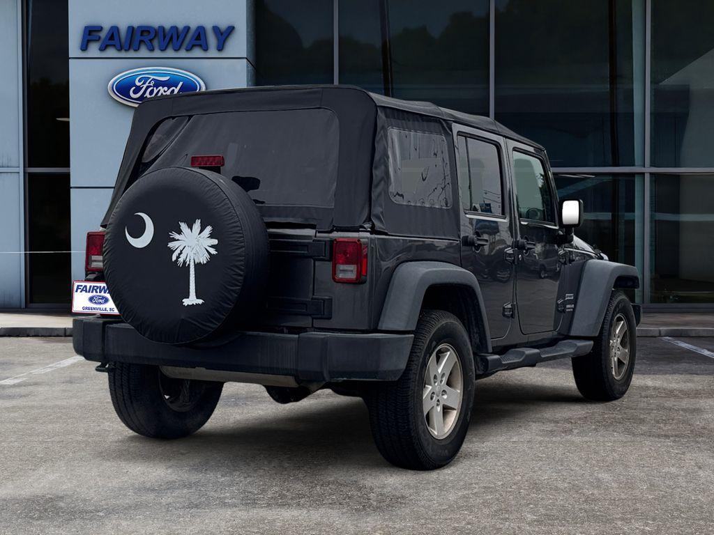 used 2017 Jeep Wrangler Unlimited car, priced at $18,797