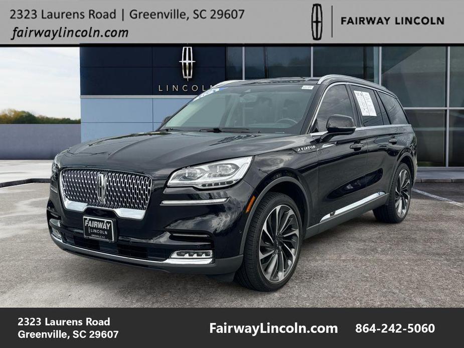 used 2021 Lincoln Aviator car, priced at $42,987