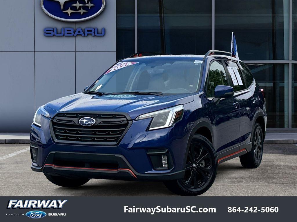 used 2024 Subaru Forester car, priced at $31,496