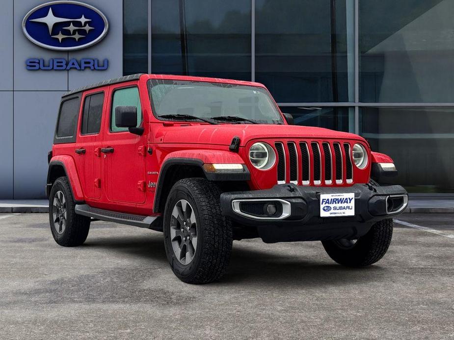 used 2018 Jeep Wrangler Unlimited car, priced at $29,896