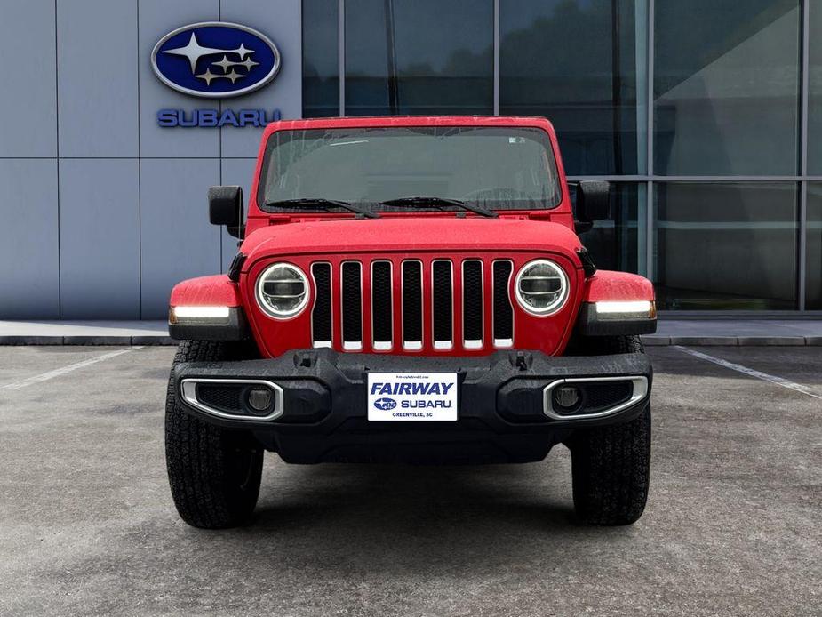 used 2018 Jeep Wrangler Unlimited car, priced at $29,896