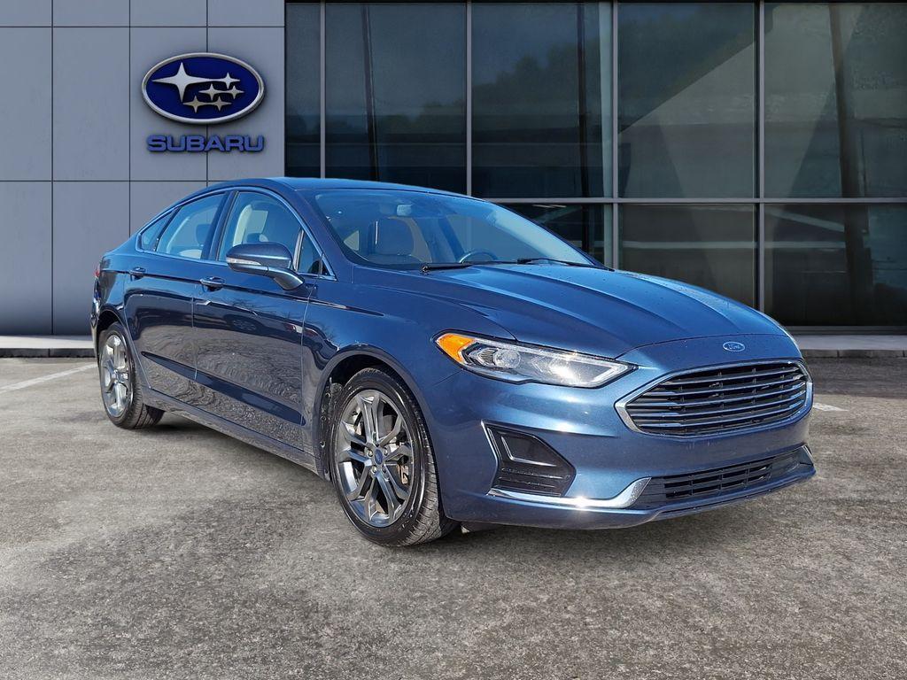 used 2019 Ford Fusion car, priced at $15,496