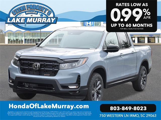 new 2025 Honda Ridgeline car, priced at $42,055
