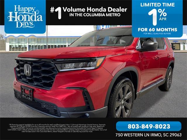 new 2025 Honda Pilot car, priced at $40,849