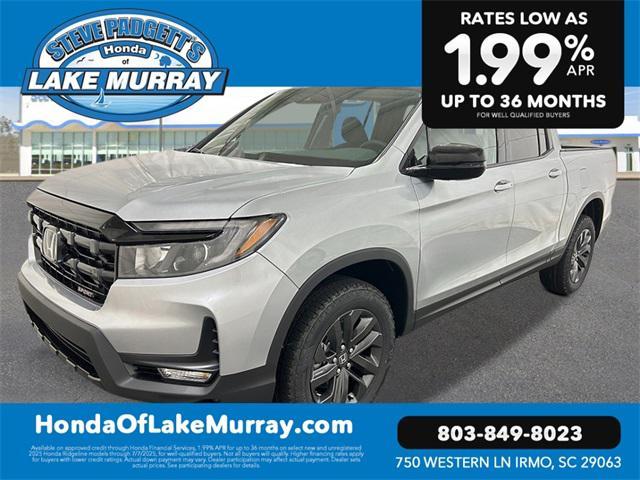 new 2025 Honda Ridgeline car, priced at $38,328