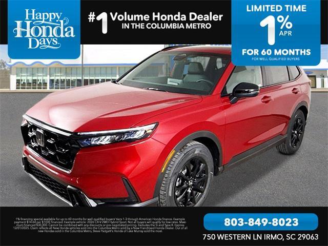 new 2026 Honda CR-V Hybrid car, priced at $38,708