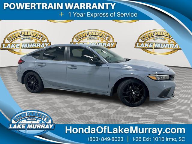 used 2022 Honda Civic car, priced at $24,375