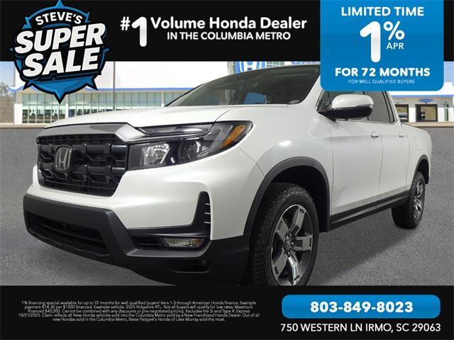new 2025 Honda Ridgeline car, priced at $39,807