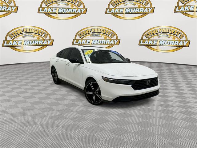 used 2023 Honda Accord Hybrid car, priced at $27,275