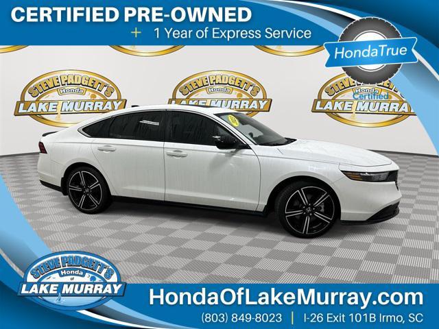 used 2023 Honda Accord Hybrid car, priced at $27,275