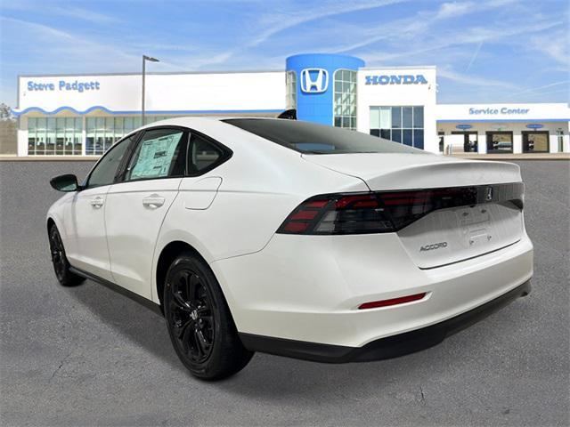 new 2025 Honda Accord car, priced at $30,820