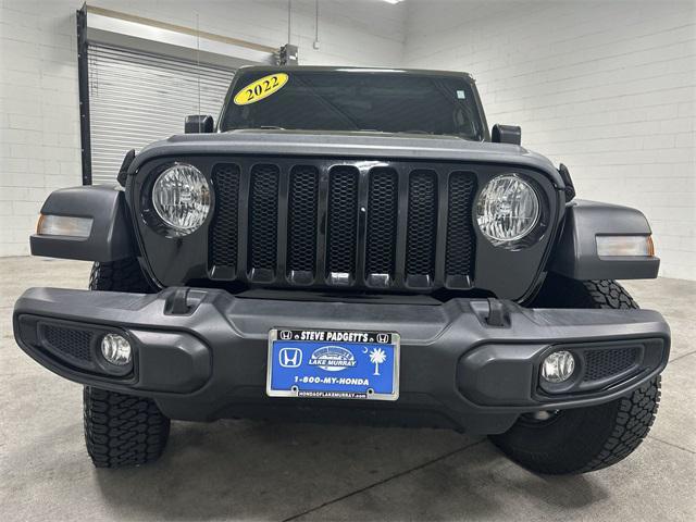 used 2022 Jeep Wrangler Unlimited car, priced at $25,500