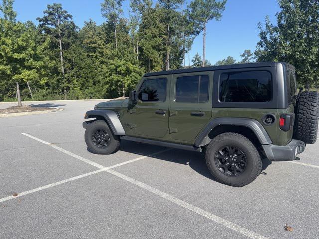 used 2022 Jeep Wrangler Unlimited car, priced at $29,000