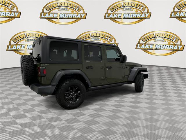 used 2022 Jeep Wrangler Unlimited car, priced at $25,500