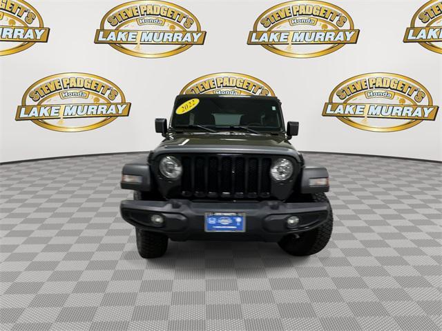 used 2022 Jeep Wrangler Unlimited car, priced at $25,500