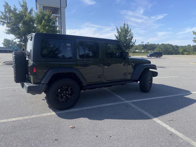 used 2022 Jeep Wrangler Unlimited car, priced at $29,000