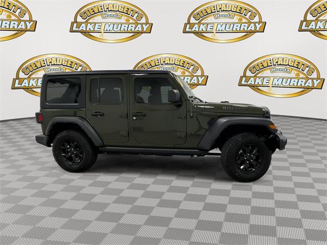 used 2022 Jeep Wrangler Unlimited car, priced at $25,500