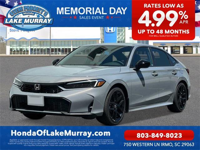 new 2025 Honda Civic Hybrid car, priced at $29,288