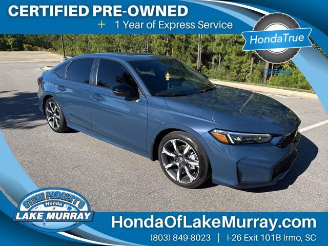 used 2025 Honda Civic Hybrid car, priced at $31,500