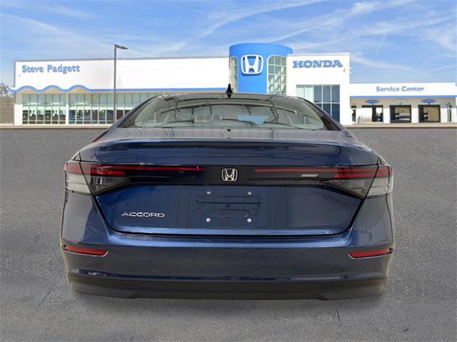 new 2025 Honda Accord car, priced at $30,789