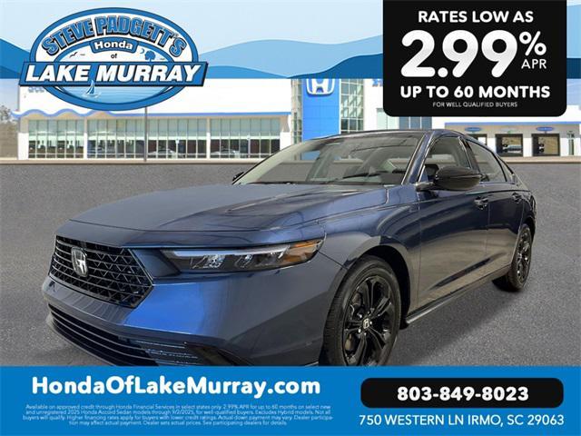 new 2025 Honda Accord car, priced at $30,389