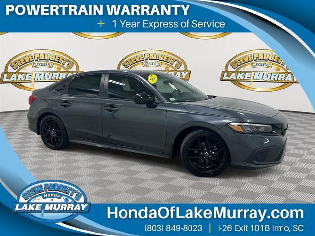 used 2022 Honda Civic car, priced at $24,785