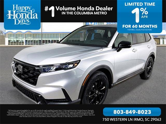 new 2026 Honda CR-V Hybrid car, priced at $38,276