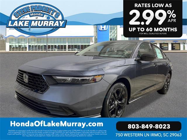 new 2025 Honda Accord car, priced at $30,789