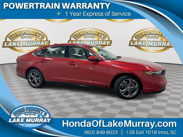 used 2023 Honda Accord Hybrid car, priced at $28,500