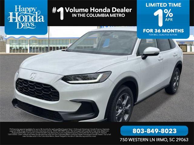 new 2026 Honda HR-V car, priced at $28,535