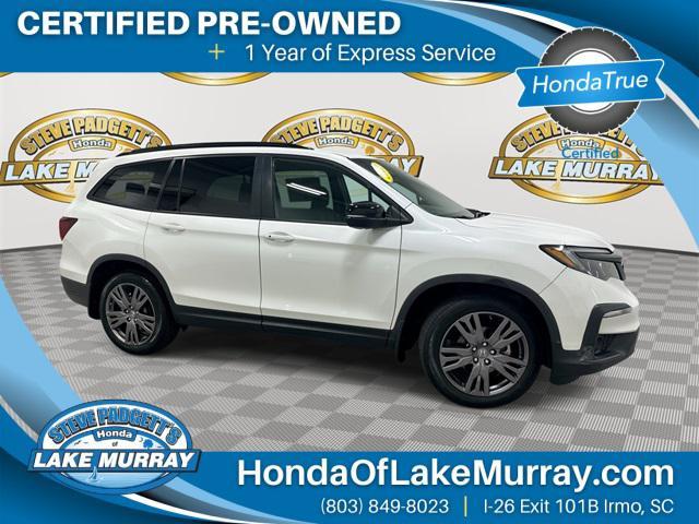 used 2022 Honda Pilot car, priced at $28,727
