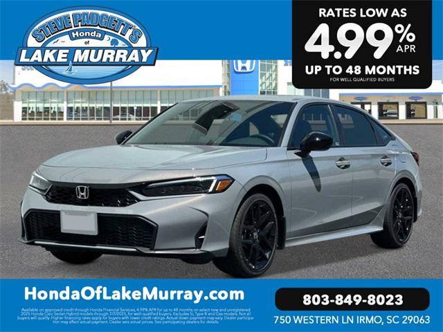 new 2025 Honda Civic Hybrid car, priced at $29,588