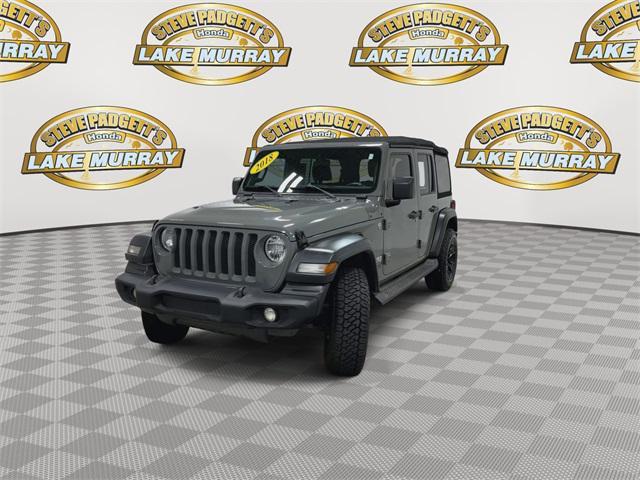 used 2018 Jeep Wrangler Unlimited car, priced at $18,498