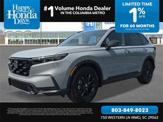 new 2026 Honda CR-V Hybrid car, priced at $38,708