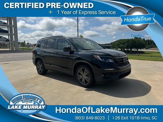 used 2022 Honda Pilot car, priced at $31,500