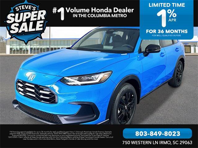 new 2026 Honda HR-V car, priced at $28,683