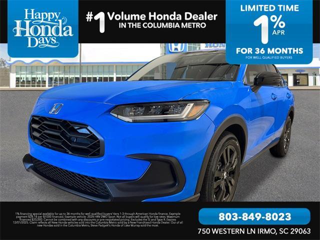 new 2026 Honda HR-V car, priced at $30,112