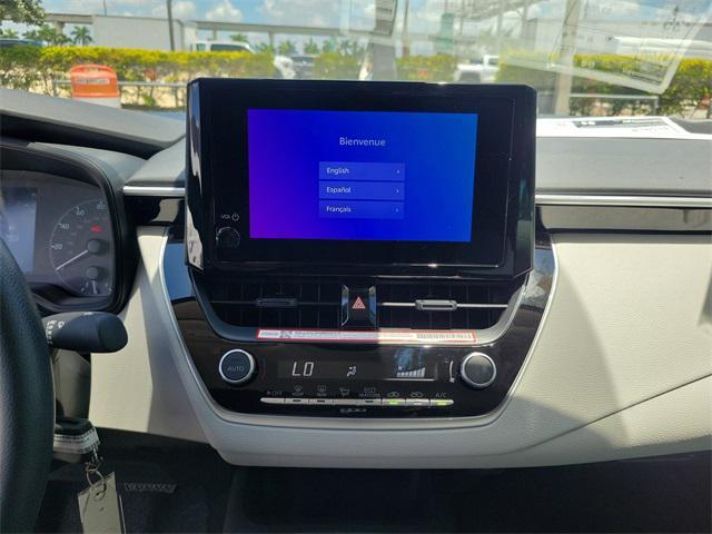 new 2025 Toyota Corolla car, priced at $24,784