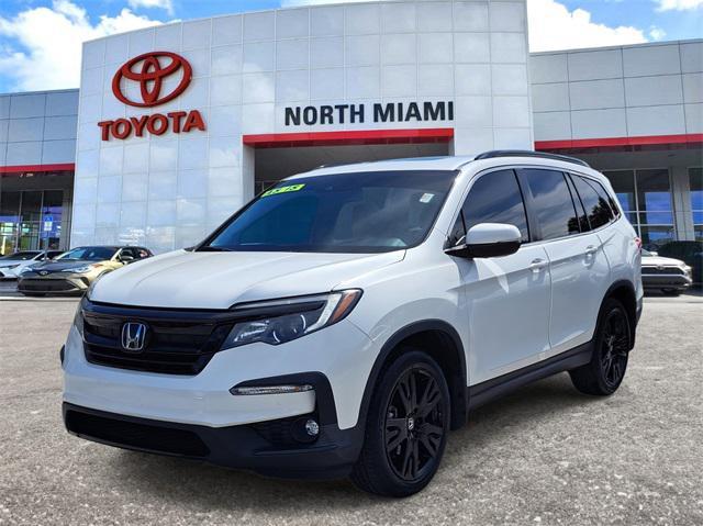 used 2022 Honda Pilot car, priced at $27,657