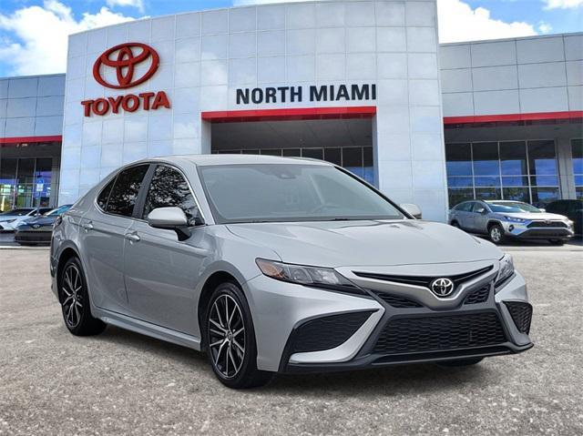 used 2021 Toyota Camry car, priced at $21,799