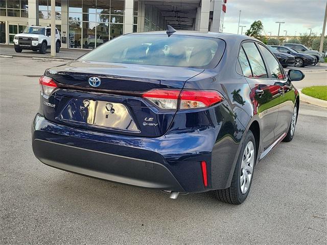 new 2025 Toyota Corolla Hybrid car, priced at $25,518