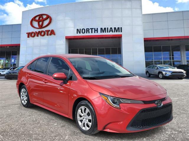 used 2021 Toyota Corolla car, priced at $16,261