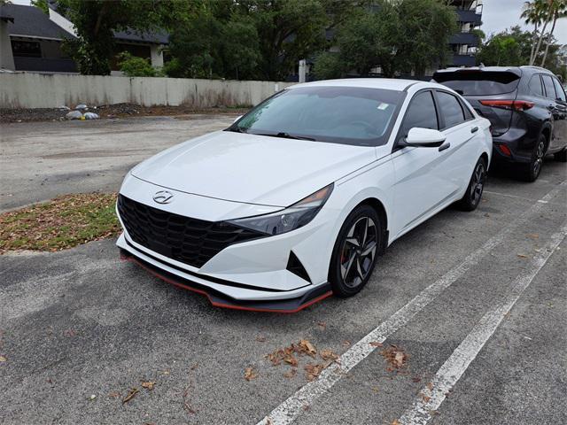 used 2023 Hyundai Elantra car, priced at $16,642